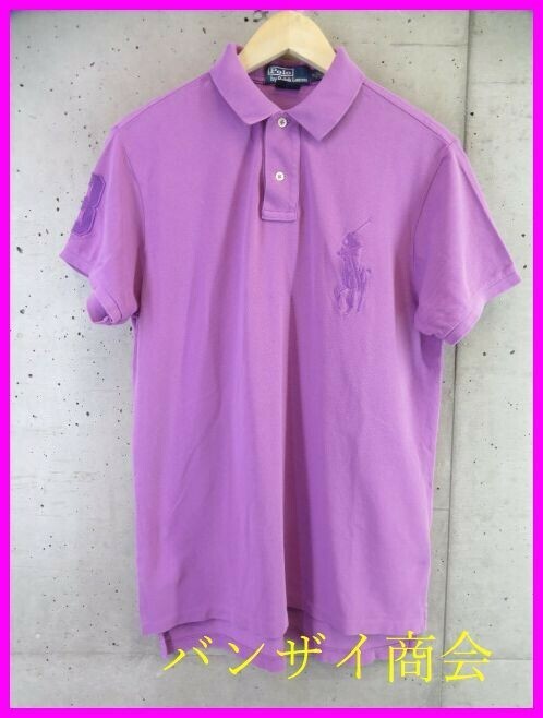 【送料300円可】2160s12◆ナンバリング◆Ralph Lauren ラルフローレン 半袖ポロシャツ M/ジャケット/ゴルフ/ブルゾン/コート/メンズ/男性