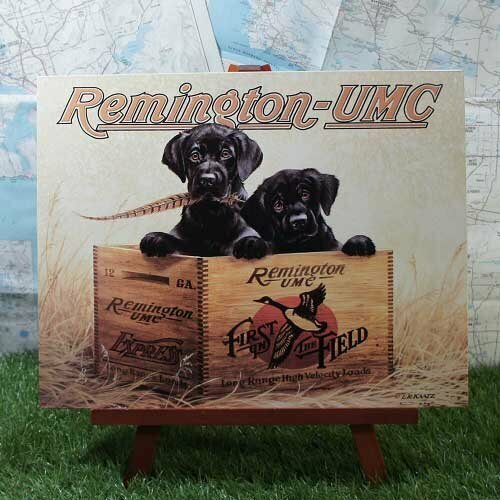 新品★インテリア雑貨★【ブリキ看板】Remington／レミントン　UMC