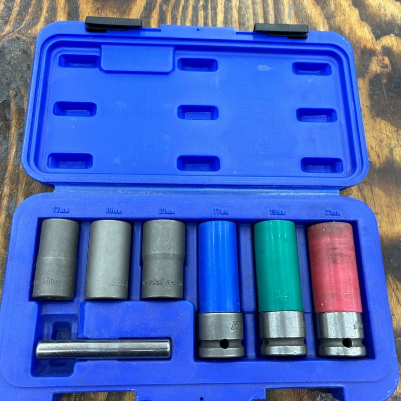 【中古品】Blue-Point/ブルーポイント ホイールソケットセット 6PC ITC7316A-KIT