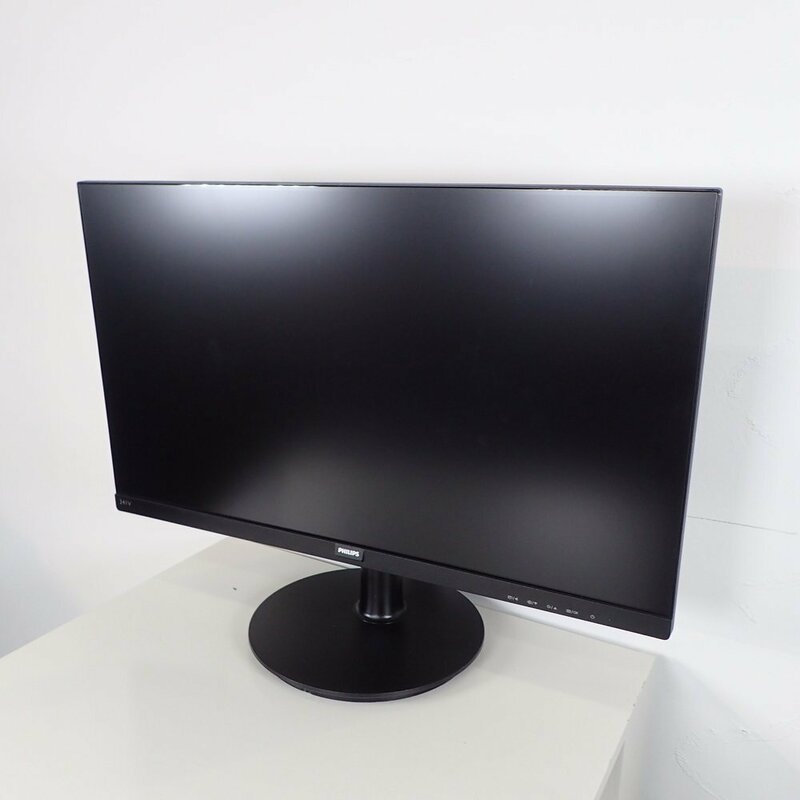 フィリップス PHILIPS 241V8/11 モニター ブラック 液晶ディスプレイ フルHD IPSディスプレイ PC 業務用 OA機器 EG14250 中古オフィス家電