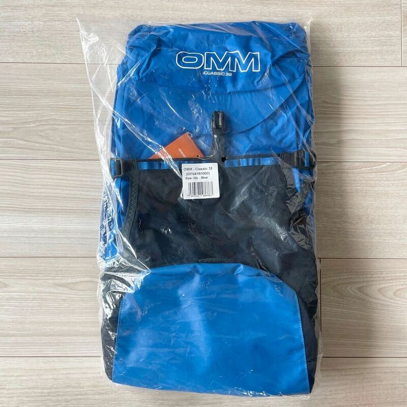 ★新品未開封★OMM Classic 32 blue/ブルー（32lの軽量バックパック）