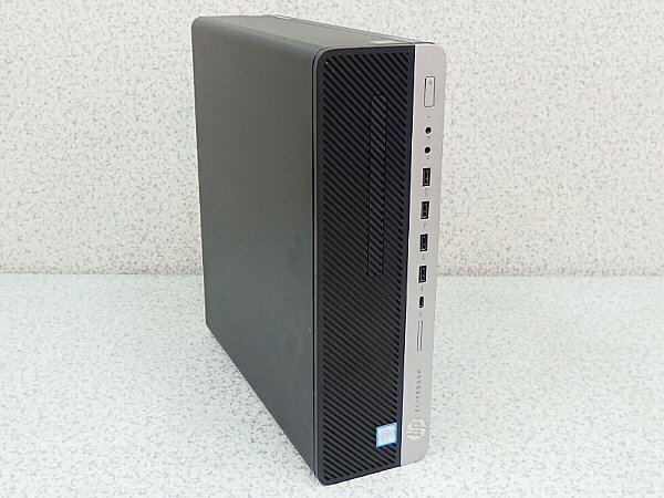 ■※f 【スリムタワー型PC!】 HP デスクトップ PC EliteDesk 800 G4 SFF Corei7-8700/メモリ8GB/HDD500GB/Win11 動作確認