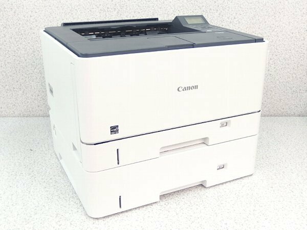 ■※ 【書類の大量印刷に!】 Canon A3モノクロレーザープリンター LBP443i 増設カセット付 トナー残量残り僅か 印字良好 印字枚数29790枚