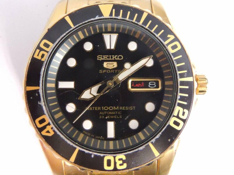 SEIKO セイコー 7S36-03C0 5スポーツ デイデイト 自動巻 Cal.7S36C メンズ腕時計