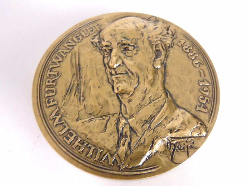 パリ造幣局 MONNAIE DE PARIS フルトヴェングラー 記念メダル シューベルト ベートーベン ブラームス シュトラウス