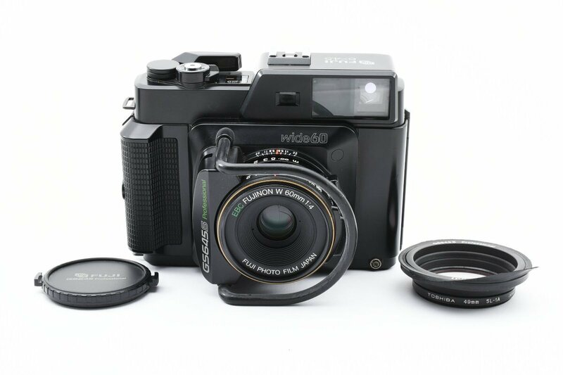 ◇◆ 極上美品 フジ フジフィルム Fujifilm Fuji GS645S Pro Wide 60 EBC 60mm f/4 中判 フィルムカメラ 動作絶好調 8690 ◆◇