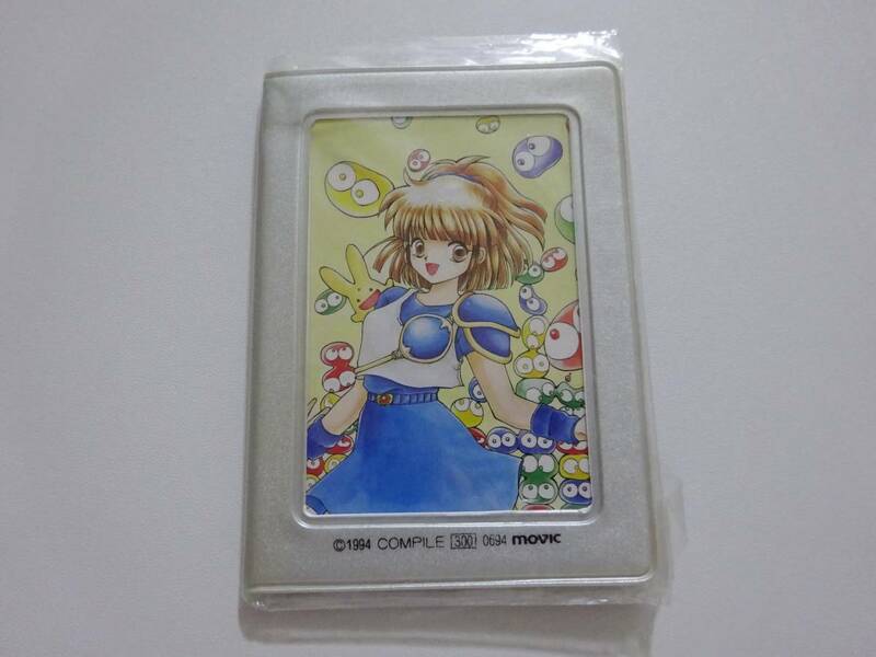 ぷよぷよ　ラミネートカードケース　パスケース　1994年