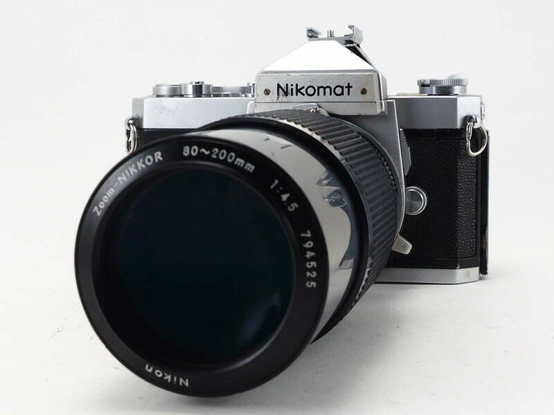 ★訳あり大特価★ ニコン NIKON NIKOMAT FTN ボディ 80-200mm AI 改 レンズセット #TA5326