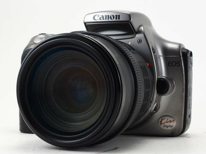 ★実用品★ キャノン CANON EOS KISS DIGITAL ボディ EF 35-105mm レンズセット ★バッテリーなし #TA5375