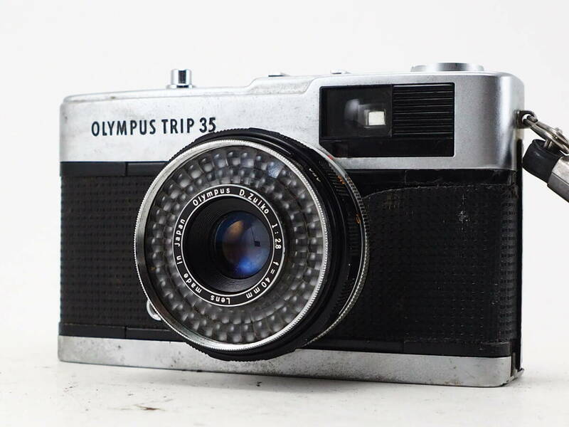 ★訳あり実用品★ オリンパス OLYMPUS TRIP 35 ★赤ベロ＆シャッターOK！ #TA5422 