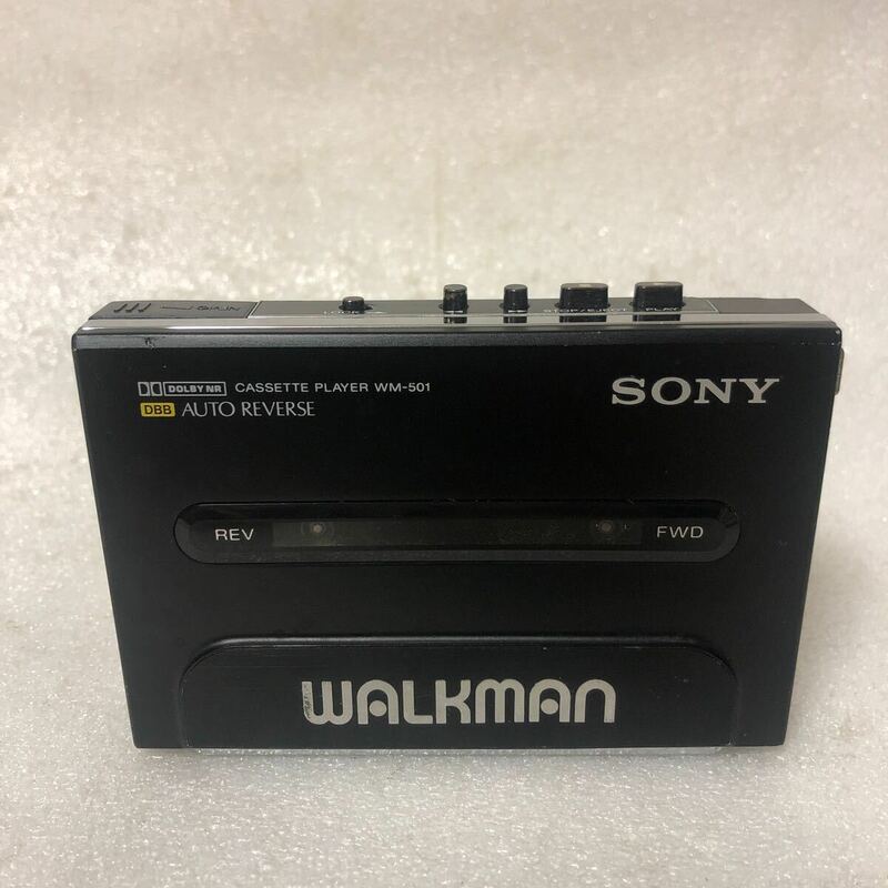 ソニー SONY WALKMAN WM-501 カセットプレーヤー ウォークマン ★動作未確認