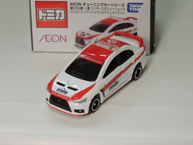 《在庫整理》TAKARA TOMY AEON チューニングカーシリーズ 第35弾 三菱ランサーエボリューション X ヒルクライム セーフティカー