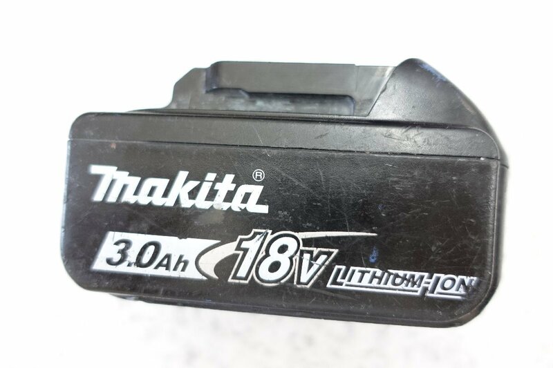 異常無(確認済) makita 純正 バッテリー BL1830 DC18V 3.0Ah 動作確認済 充電回数109/故障なし リチウムイオンバッテリ 電池【同梱OK】