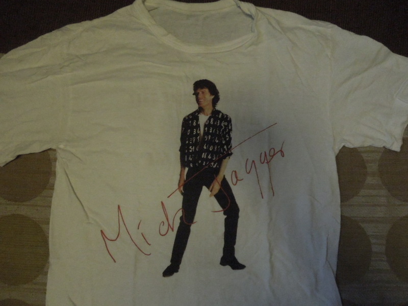ミック・ジャガー「ジャパン・ソロ・ツアー・ 1988 Tシャツ」（サイズ；M）