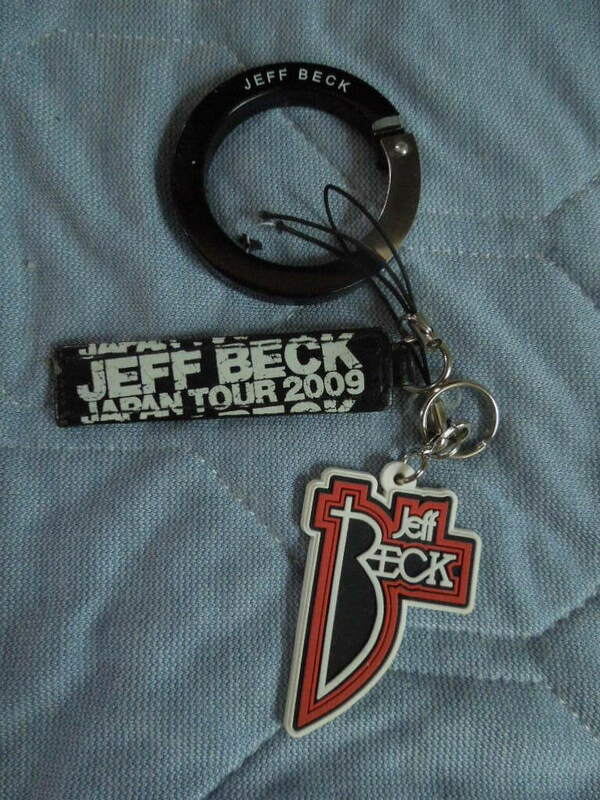 ジェフ・ベック　キーホルダー　「JAPAN TOUR 2009」他