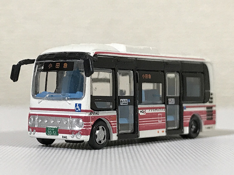 ◎KATO 日野タウンバス ポンチョ 【小田急バス】オリジナルバスセットⅢばらし（D142号車）☆定形外〒送料120円