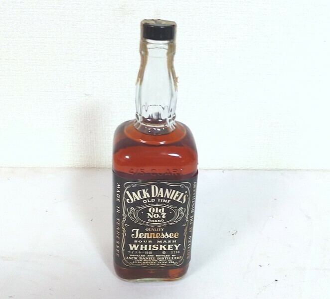 希少◆JACK DANIEL'S ジャックダニエル Old No.7 特級 760ml 古酒 4/5 QUART 未開栓