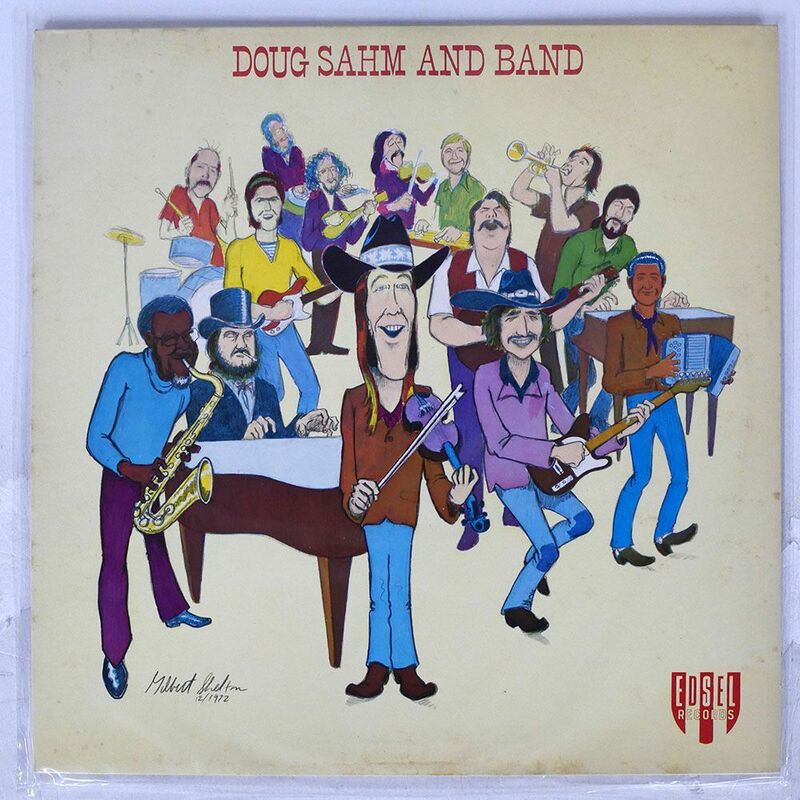 英 DOUG SAHM/AND BAND/EDSEL ED154 LP