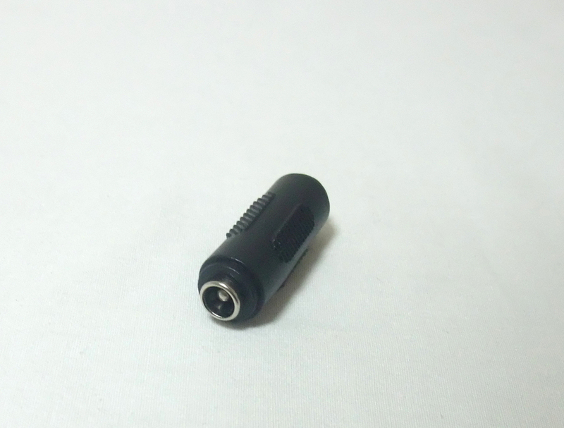 外径5.5mm内径2.1mmDCプラグをDCジャックに変換するアダプタ3個セット（メス-メス、新品）