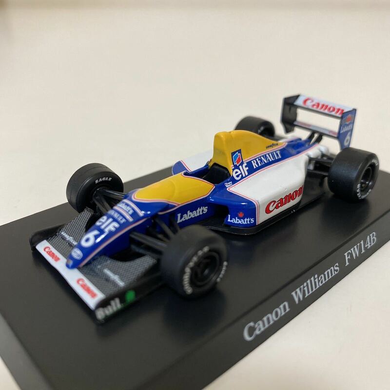 1/64 アオシマ　F1 GP ウイリアムズ　コレクション　　　キャノン　ウイリアムズ　FW14B #6 パトレーゼ　1992