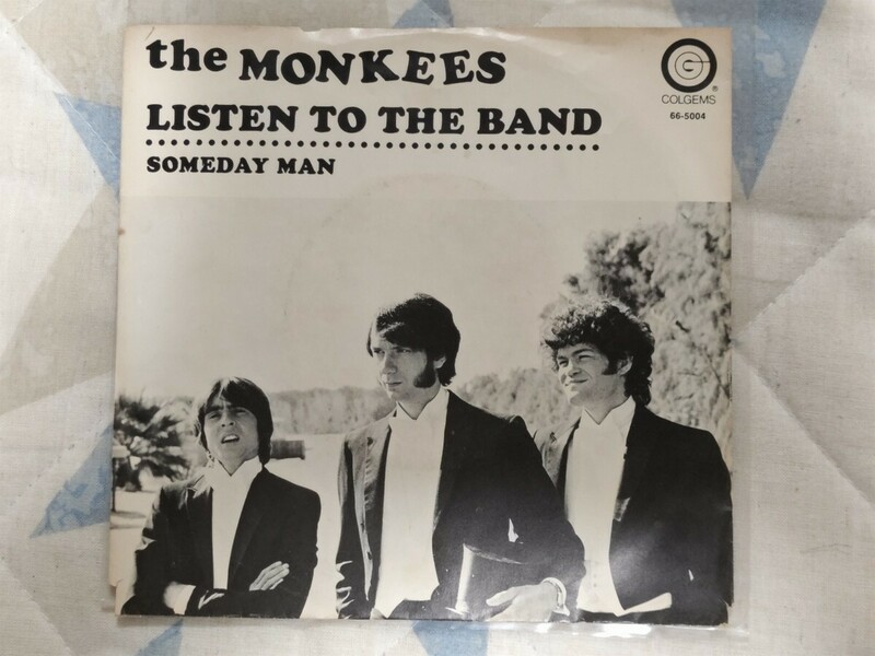 レア★【EP】「ザ・モンキーズ」THE MONKEES”LISTEN TO THE BAND／SOMEDAY MAN“ 米コルジェムス盤・1969年