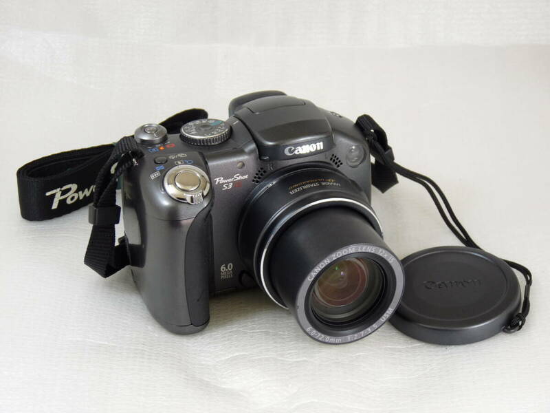 【ジャンク】Canon PowerShot S3 IS 不具合品 要整備部品取り用