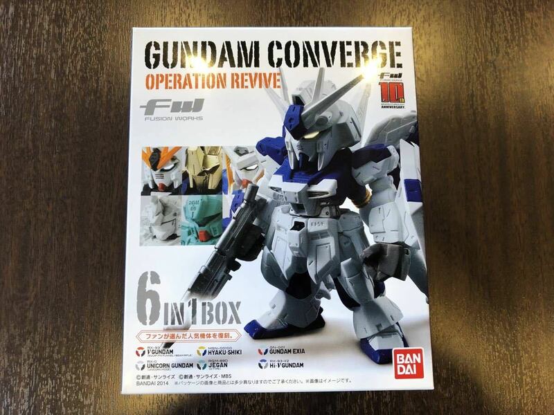 ★☆FW GUNDAM CONVERGE OPERATION REVIVEガンダムコンバージ オペレーションリバイブ Hi-νガンダムエクシア百式ユニコーンジェガン☆★