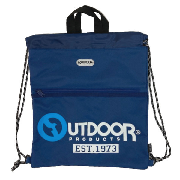 即決新品 OUTDOOR ナップサック ネイビー キッズ 巾着 アウトドア OUTDOOR PRODUCTS 送料無料