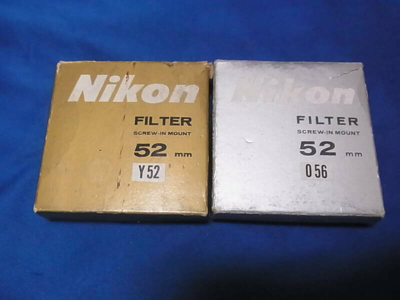 ニコン レンズフィルター Nikon Filter 52mm Y52＋056