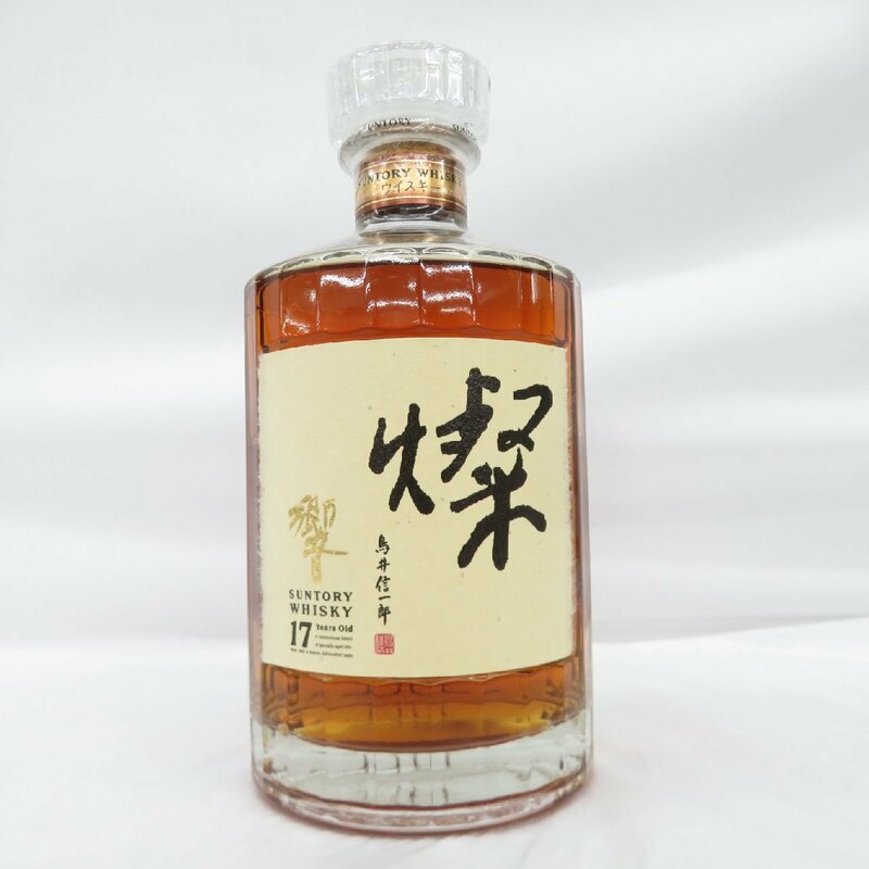 【未開栓】SUNTORY サントリー 響 HIBIKI 17年 燦ラベル 鳥井信一郎 ウイスキー 700ml 43% 11509669 0609