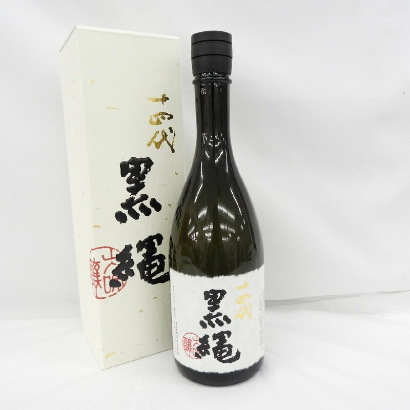 【未開栓】十四代 大吟醸 黒縄 日本酒 720ml 15% 箱付 製造年月：2023年11月 11598877 0609