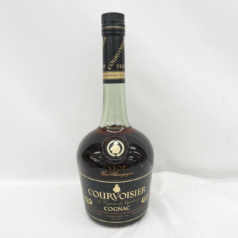 1円～【未開栓】COURVOISIER クルボアジェ VSOP ファインシャンパーニュ ブランデー 700ml 40％ 11572652 0613