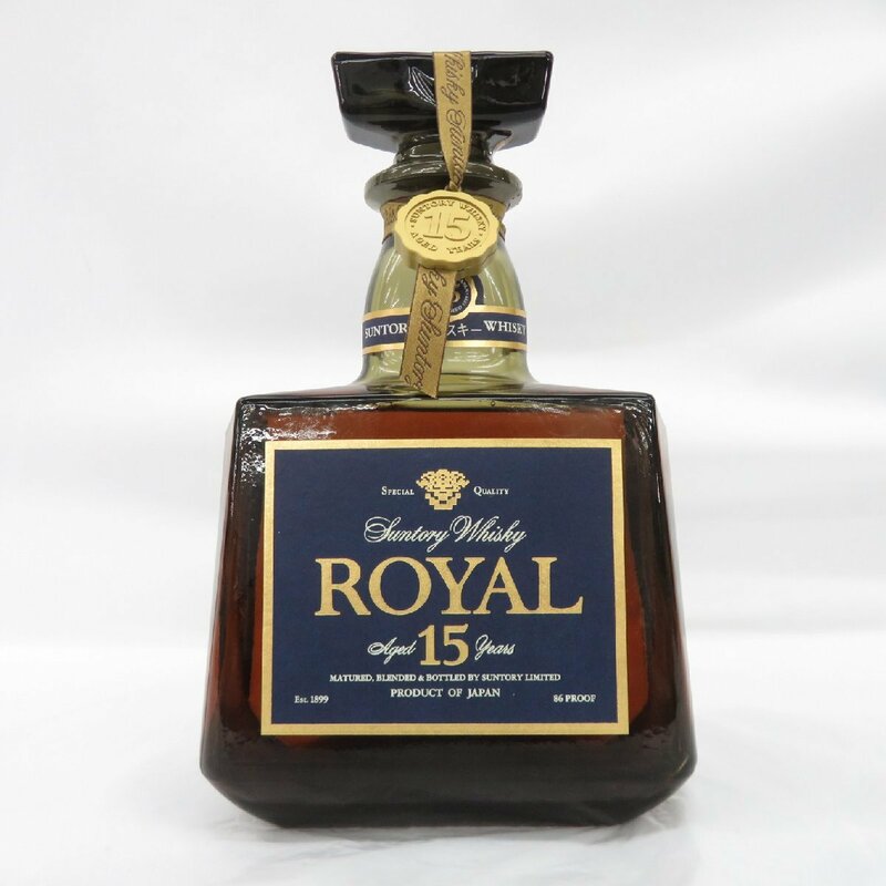 【未開栓】SUNTORY サントリー ROYAL ローヤル プレミアム 15年 ウイスキー 700ml 43% 11591311 0617