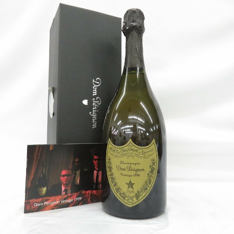 1円～【未開栓】Dom Perignon VINTAGE ドンペリニヨン ヴィンテージ 1999 シャンパン 750ml 12.5% 箱/冊子付 ※液面低下 11605405 0617