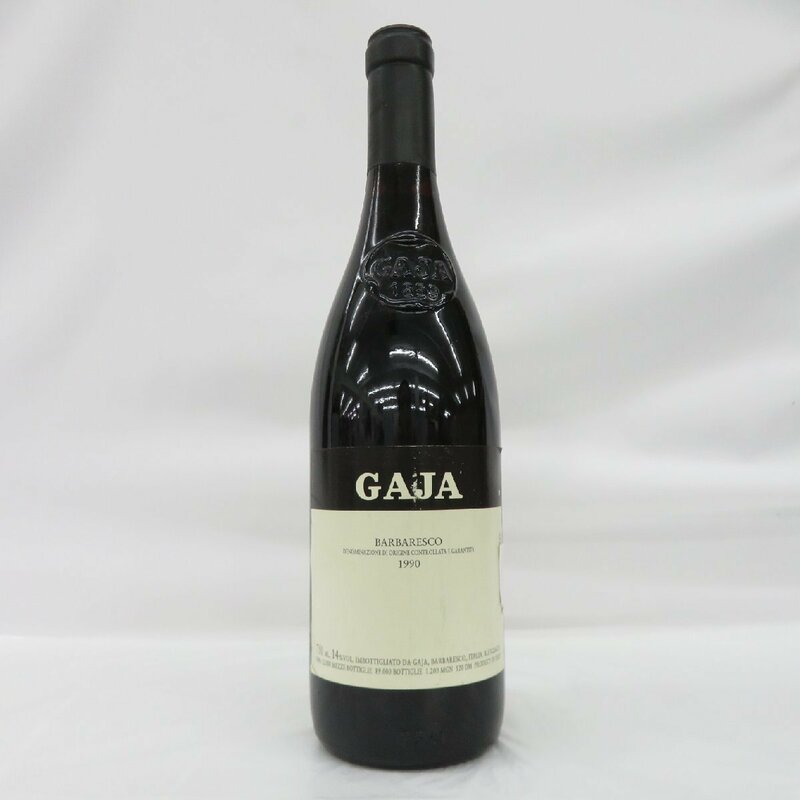 【未開栓】GAJA ガヤ バルバレスコ 1990 赤 ワイン 750ml 14% 11602982 0617