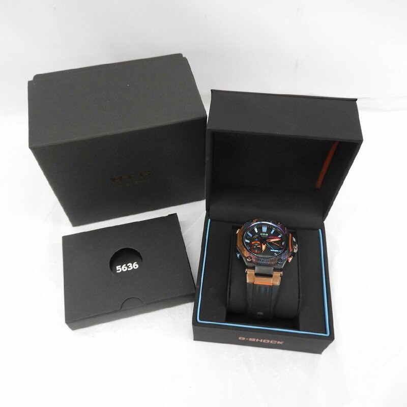 【中古品】CASIO カシオ 腕時計 G-SHOCK MT-G Limited Edition MTG-B2000XMG-1AJR マルチカラー レインボーマウンテン 箱付 11599646 0618