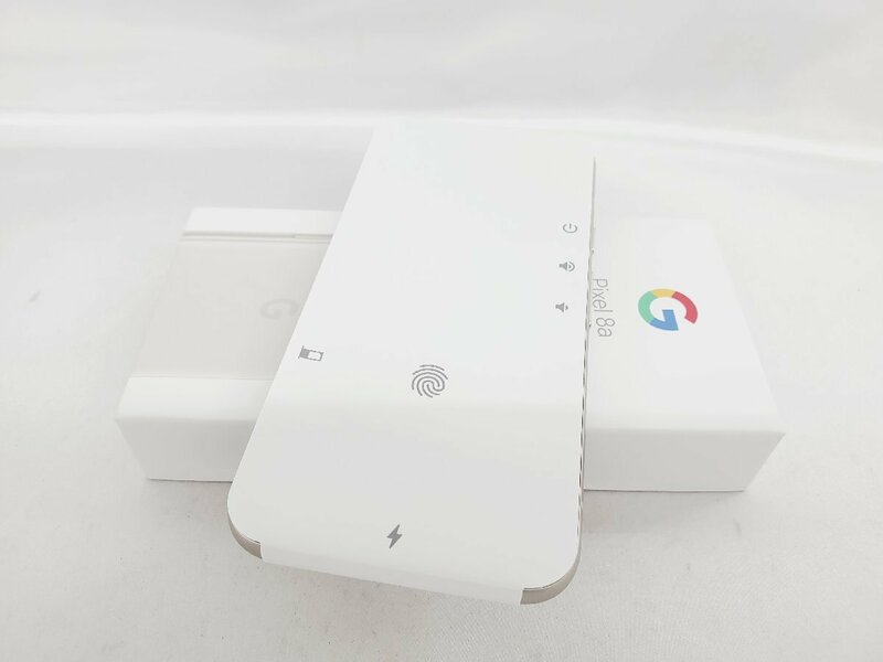 【未使用品】SIMフリー スマートフォン Google Pixel 8a 128GB G576D ポーセリン 907343607 0612