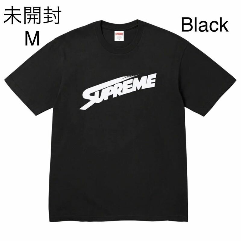 未開封 23fw Supreme Mont Blanc Tee Black size:M タグ ステッカー付 Supreme Online 購入 シュプリーム Tシャツ ブラック 黒 モンブラン 
