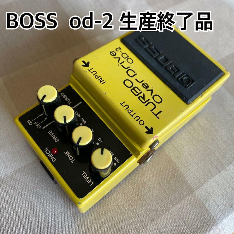 BOSS ターボオーバードライブ OD2 生産終了品！！動作品！！！