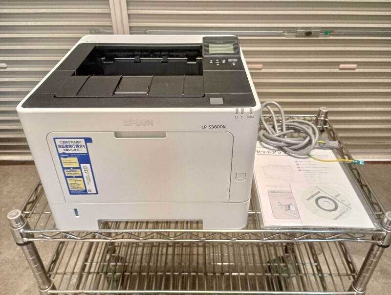 ☆EPSON　エプソン　LP-S380DN　A4モノクロページプリンター　2019年製　通電確認済み　