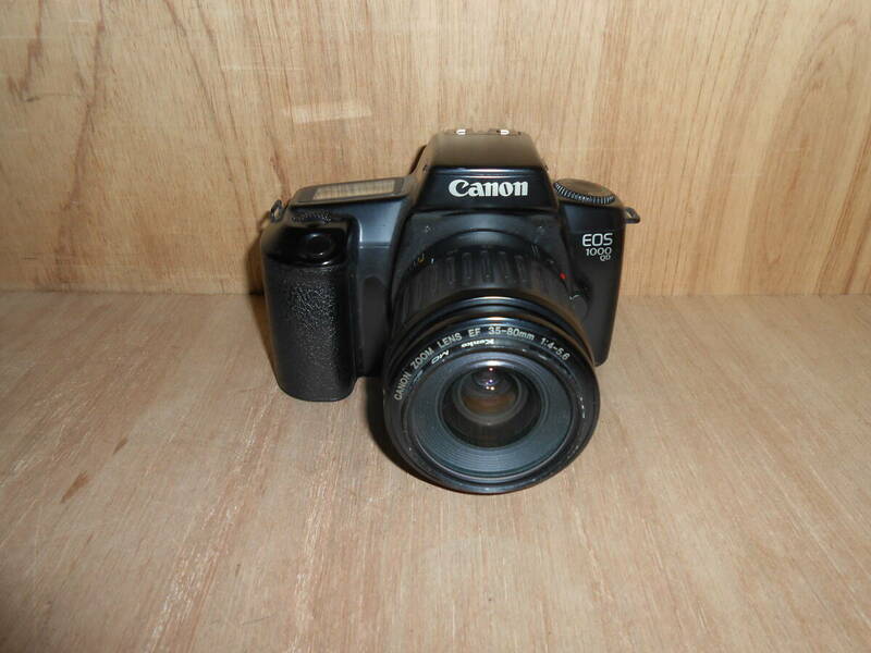 43.- Canon EOS 1000 QD フィルムカメラ/ CANON ZOOM LENS EF 35-80㎜ 1:4-5.6