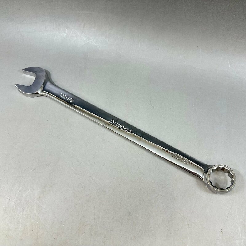 ■□[2] Snap-on スナップオン 15/16 インチ 12点 SAE フランクドライブ コンビネーションレンチ OEX30B 06/052902a□■