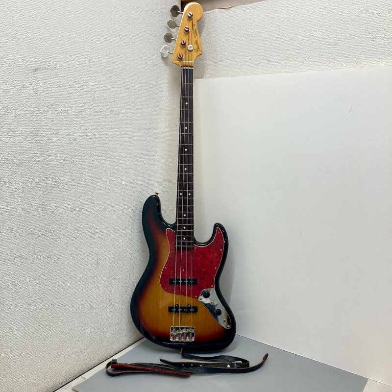 ◆◇[4] Fender Japan JB62-58 フェンダー ジャパン ジャズベース ケース付き 動作不良 現状品 ジャンク 06/060604m◇◆