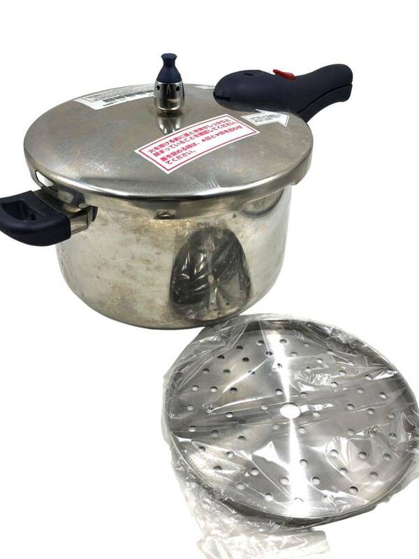 片手圧力鍋 ドウシシャ CRESS 5.0L　IH対応　箱 説明書なし 同志社 圧力鍋 調理器具 鍋