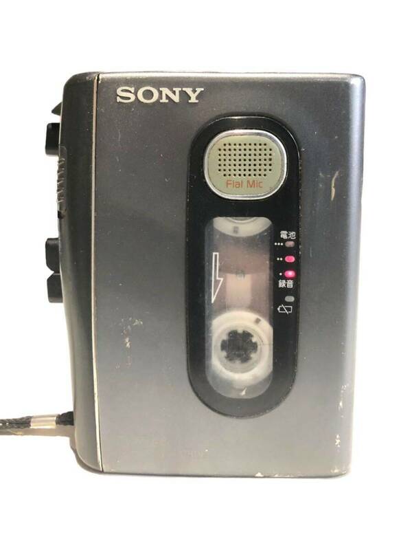 SONY ソニー カセットテープレコーダー TCM-48 CASSETTE CORDER カセットコーダー 録音 カセットプレーヤー ※ジャンク品 現状品