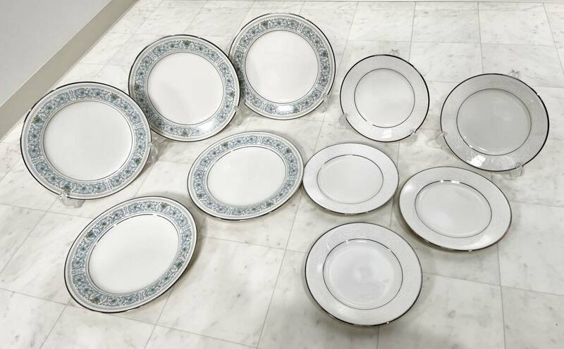 蘇さ(SY1138)　ノリタケ　Noritake　ディナーソーサー　プレート　おまとめ　中古品　80サイズ