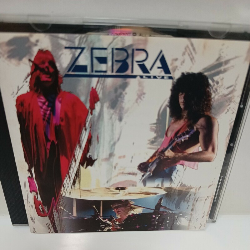 ZEBRA「ZEBRA LIVE」国内盤