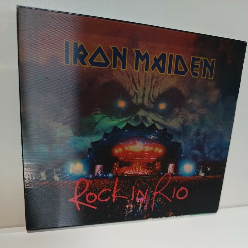 IRON MAIDEN「ROCK IN RIO」2CD スリップケース