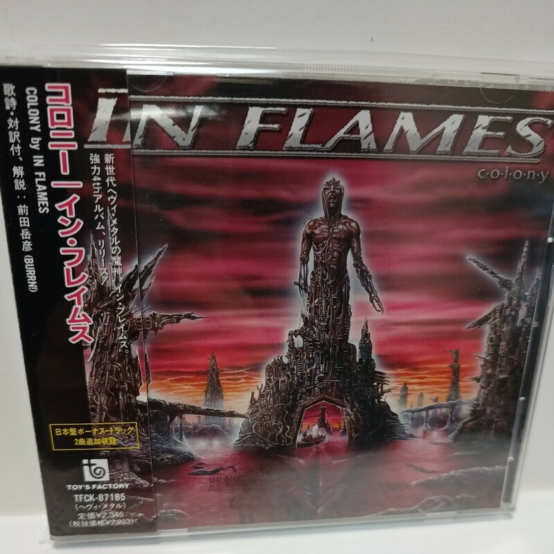 IN FLAMES「COLONY」国内盤　帯付き