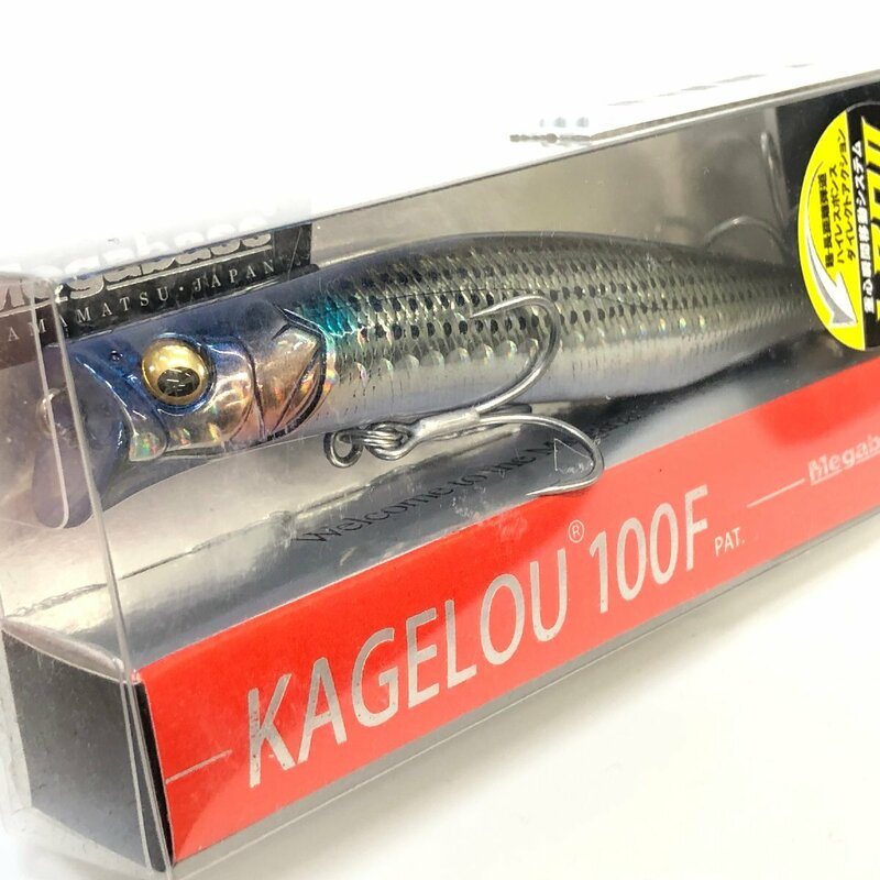 KB 【新品 未開封】メガバス カゲロウ 100F GGボラ ルアー ミノー|MEGABASS KAGEROU LBOⅡ100mm 12g フローティング